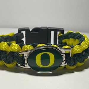 Oregon Ducks NCAA Paracord Bracelet NEW